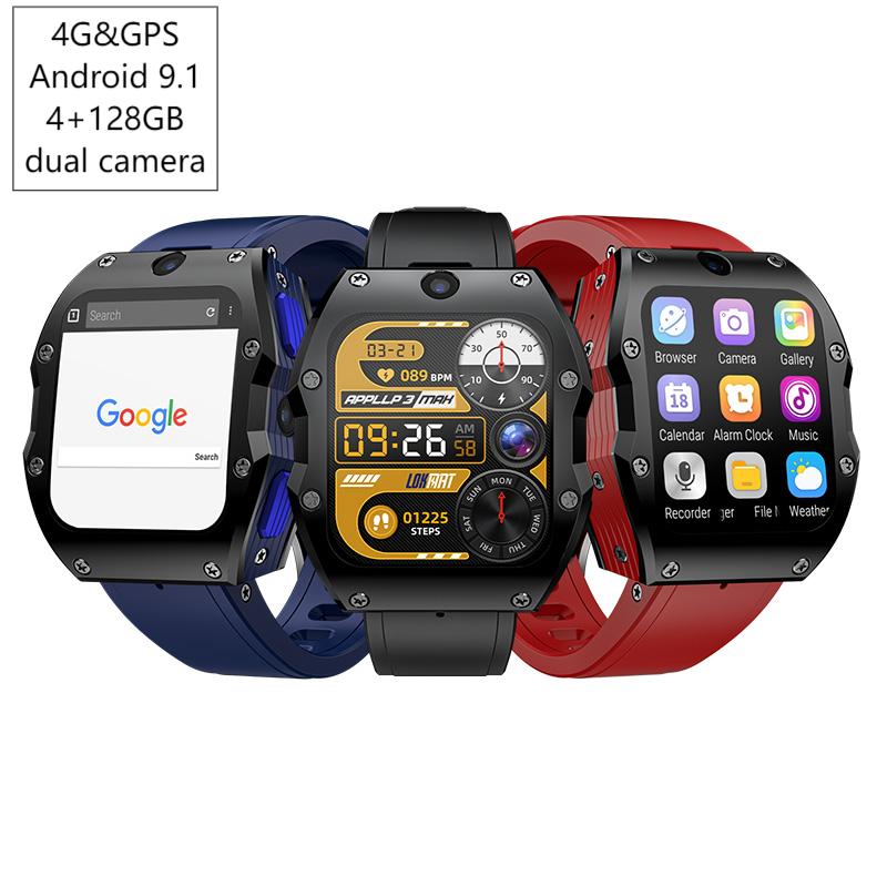 Smartwatch I Watches - 4G Android Akıllı Saat 4+128GB GPS
