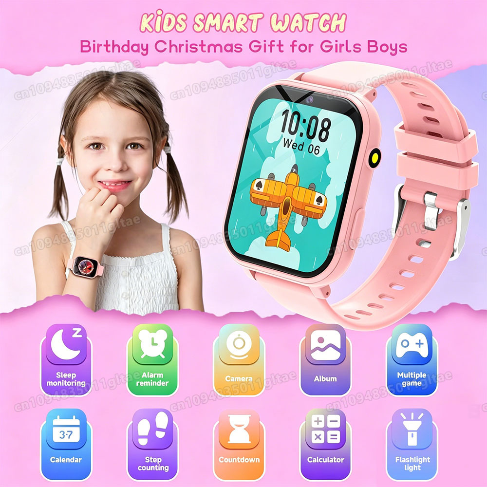 Smartwatch Watches Birthday Gift For Boys - Çocuklar İçin Yeni Akıllı Saat HD