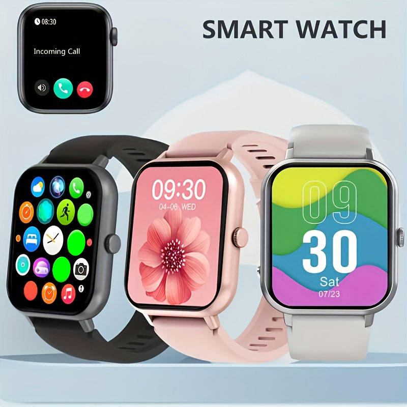 Smartwatch Iphone Watches For Women - 1.44 inç akıllı saat, kablosuz arama/arama,