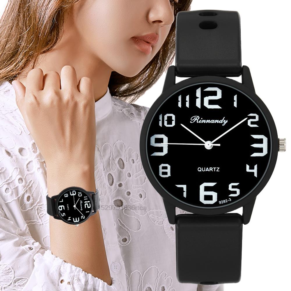 Minimalist Thin Watch - Kadın Moda Silikon Saatler Set Minimalist