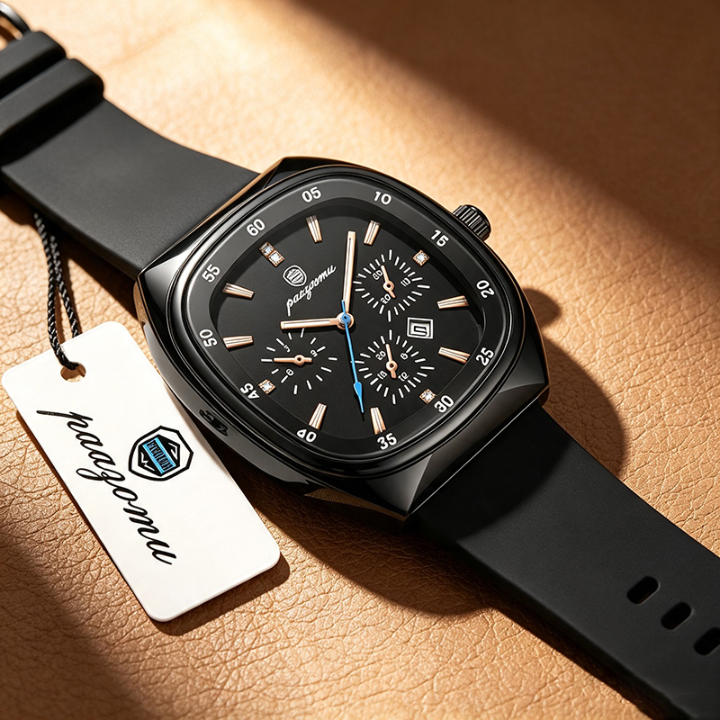 Smartwatch Watches Best Gift For Men - PAAZOMU Erkekler İçin Lüks Saat Retro
