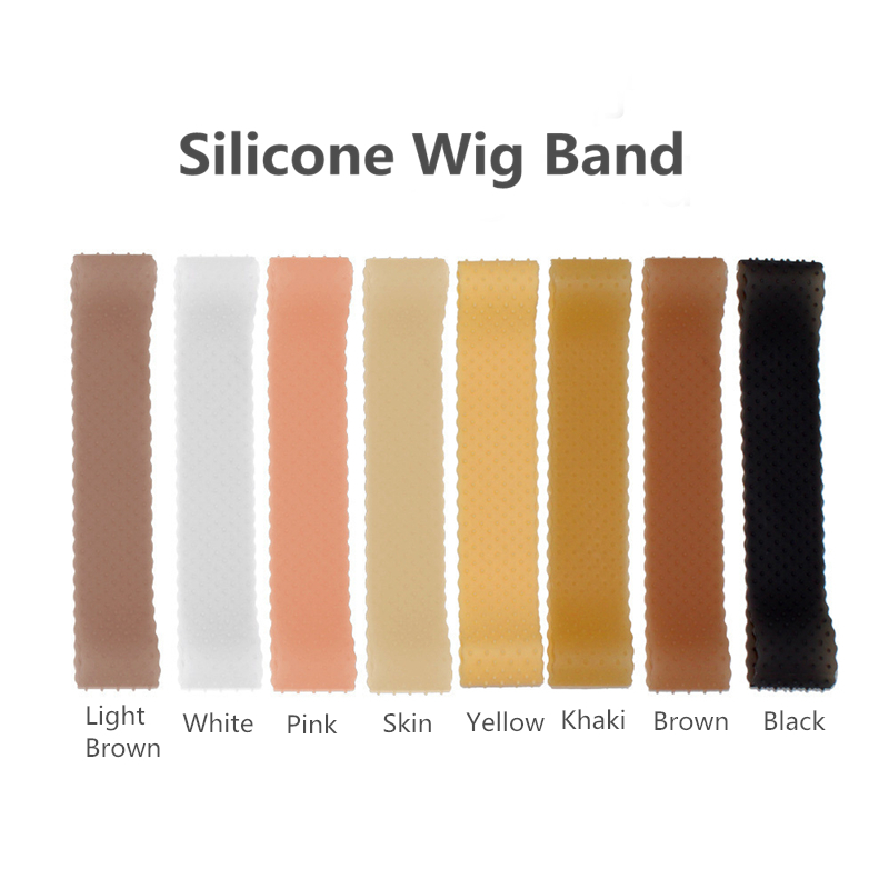 Silicone Sport Band - 1 adet silikon dikişsiz kaymaz peruk