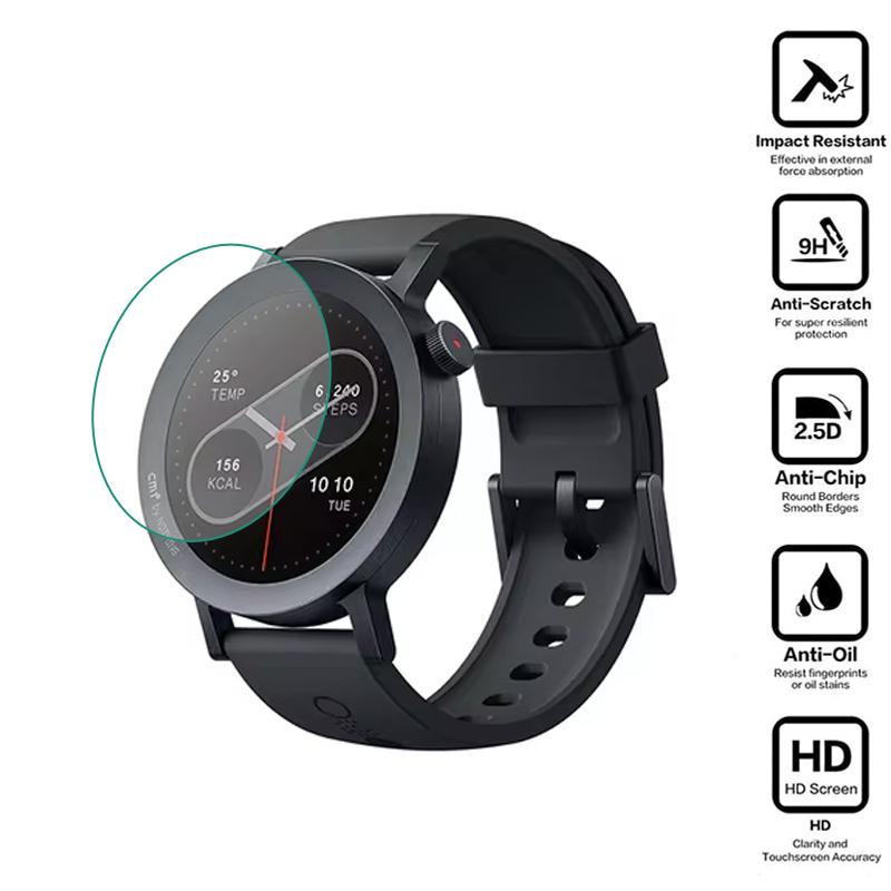 Smartwatch Nothing Watches - Hiçbir şey için Smartwatch sert temperli