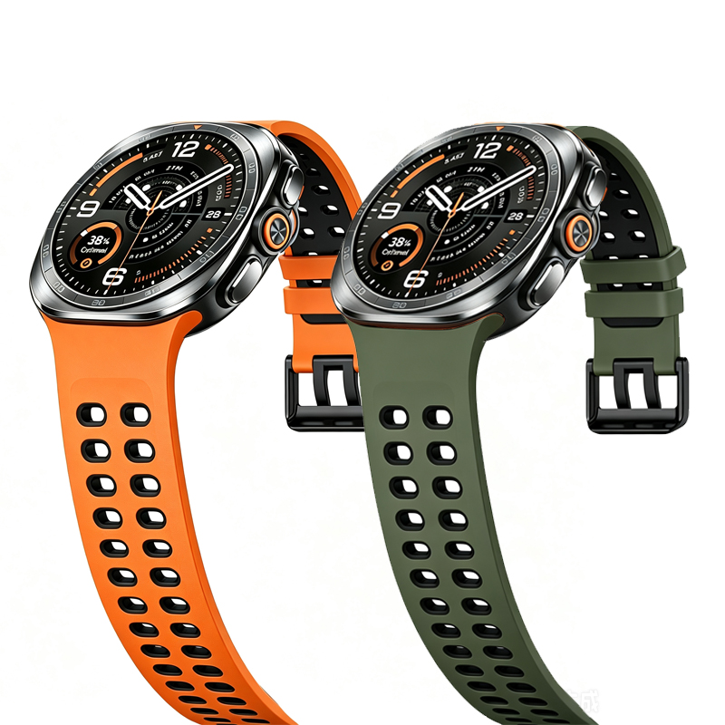 Smartwatch Samsung Watches For Men - Nefes alabilen silikon bant Samsung Galaxy
