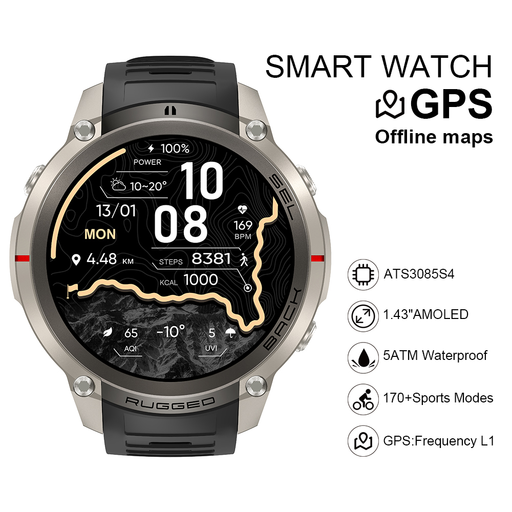 Smartwatch I Watches - 2026 DM59 Akıllı Saat Çevrimdışı Harita