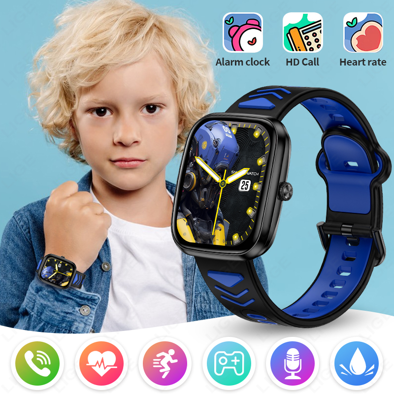 Smartwatch Watches Birthday Gift For Boys - LIGE 2026 Çocuklar İçin Yeni Akıllı