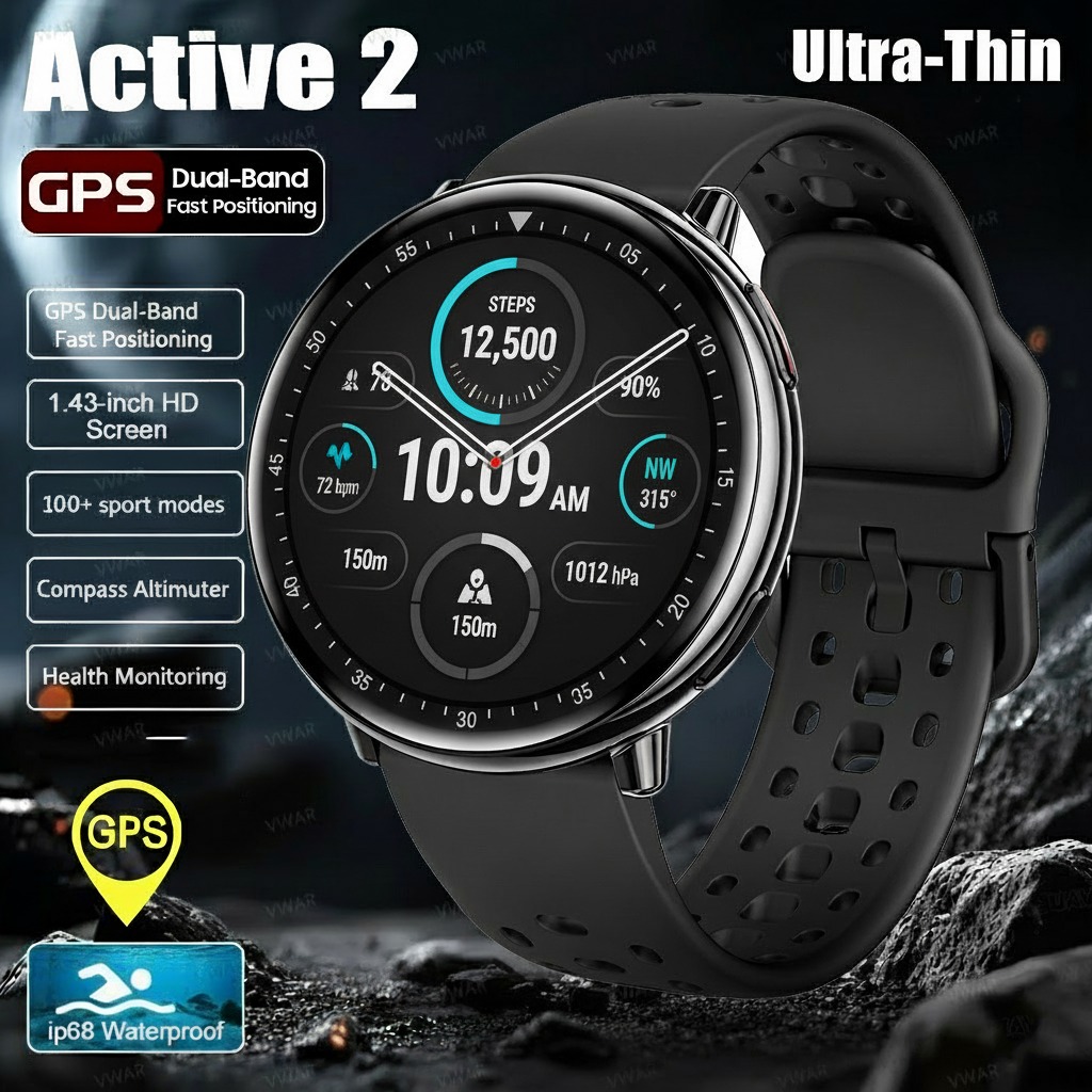 Smartwatch Samsung Watches For Men - 2025 Yeni Aktif 2 Akıllı Saat