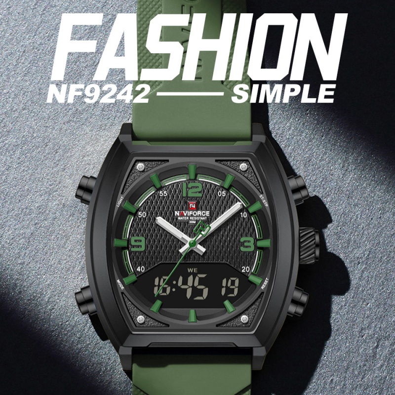 NAVIFORCE Erkek Çift Ekranlı S - Analog Quartz Watch incelemesi ve fiyatı