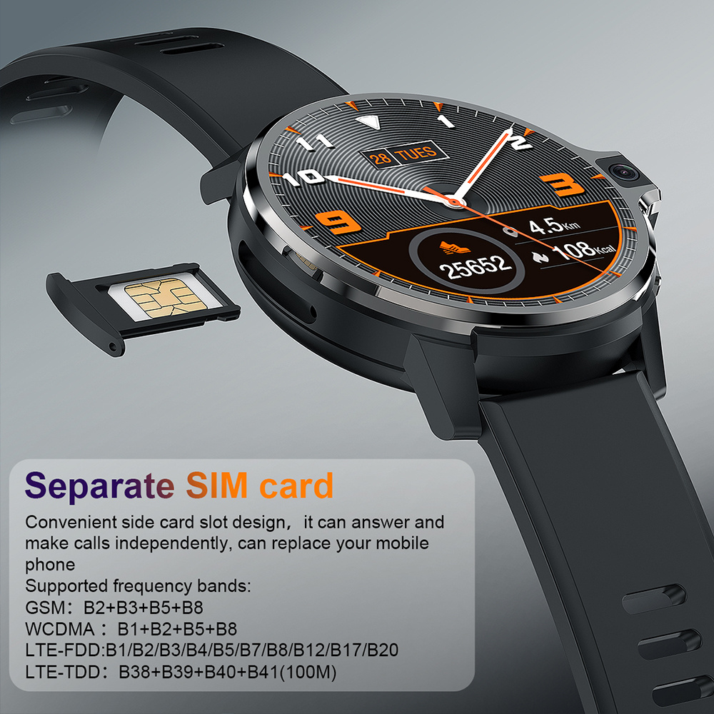 Akıllı saat 4G Android 9.1 Çif - Smartwatch Nothing Watches incelemesi ve fiyatı