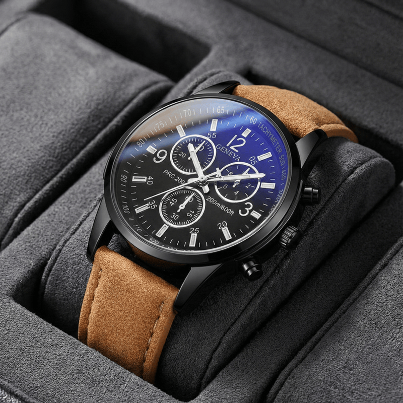 Cenevre erkek kronograf saatle - Smartwatch Watches Best Gift For Men incelemesi ve fiyatı