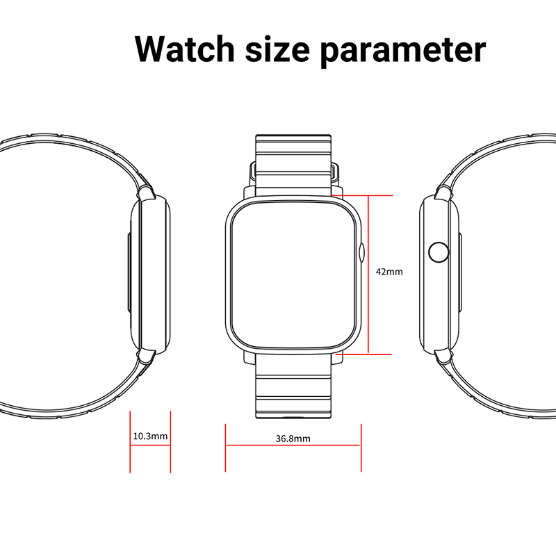 IP68 akıllı İzle erkekler spor - Smartwatch Iphone Watches For Women incelemesi ve fiyatı