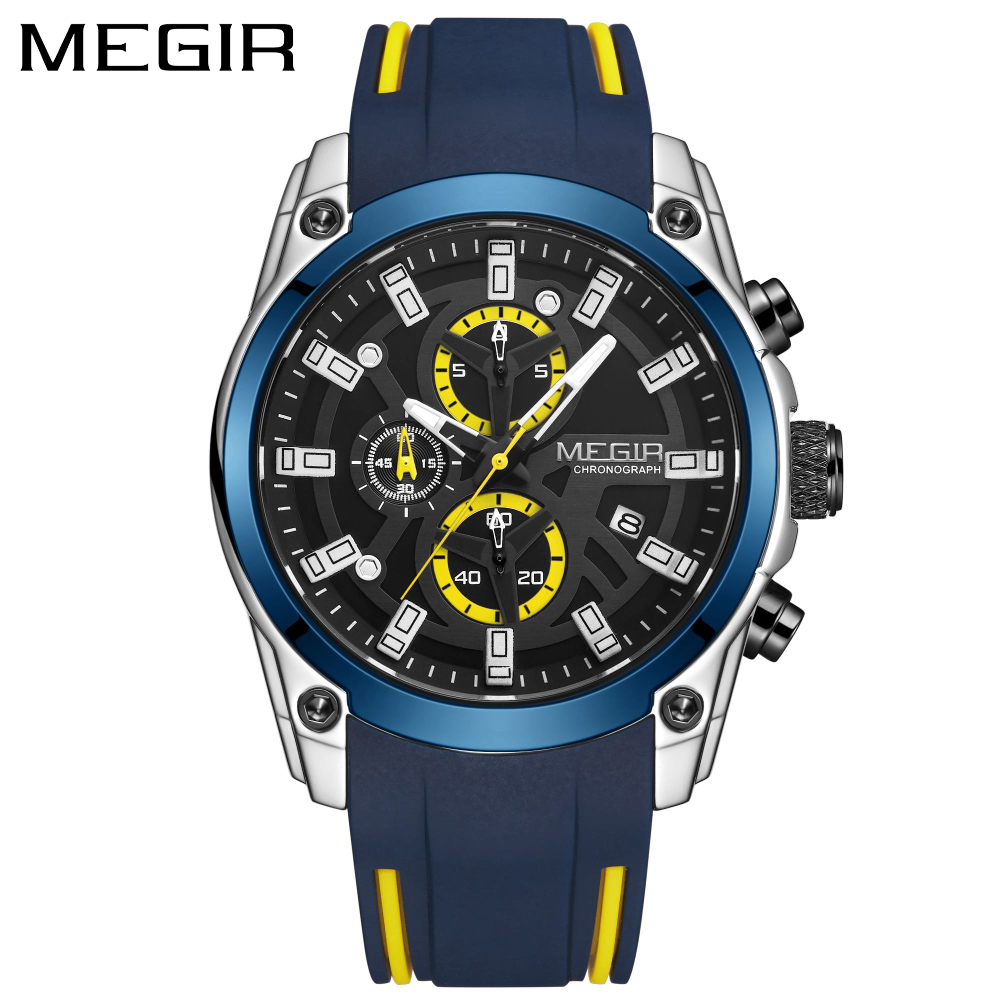 MEGIR erkek Kuvars İzle Üst Ma - Silicone Sport Band incelemesi ve fiyatı