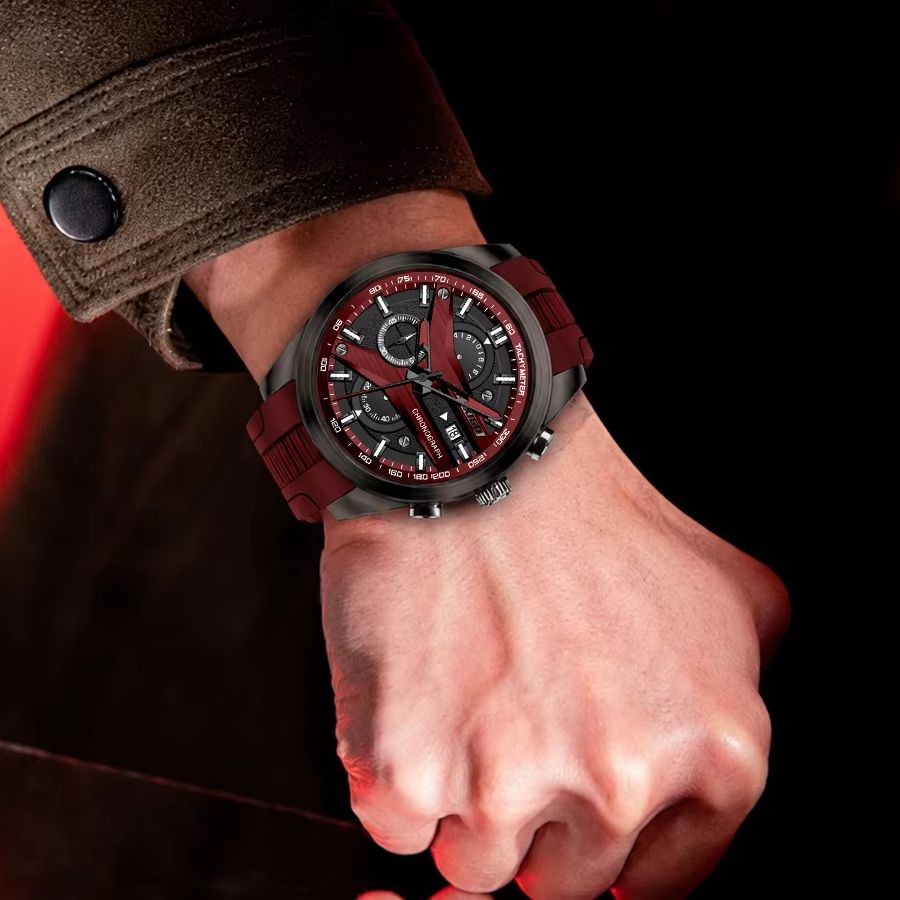 Spor Erkek Kuvars Saati Takvim - Silicone Sport Band incelemesi ve fiyatı