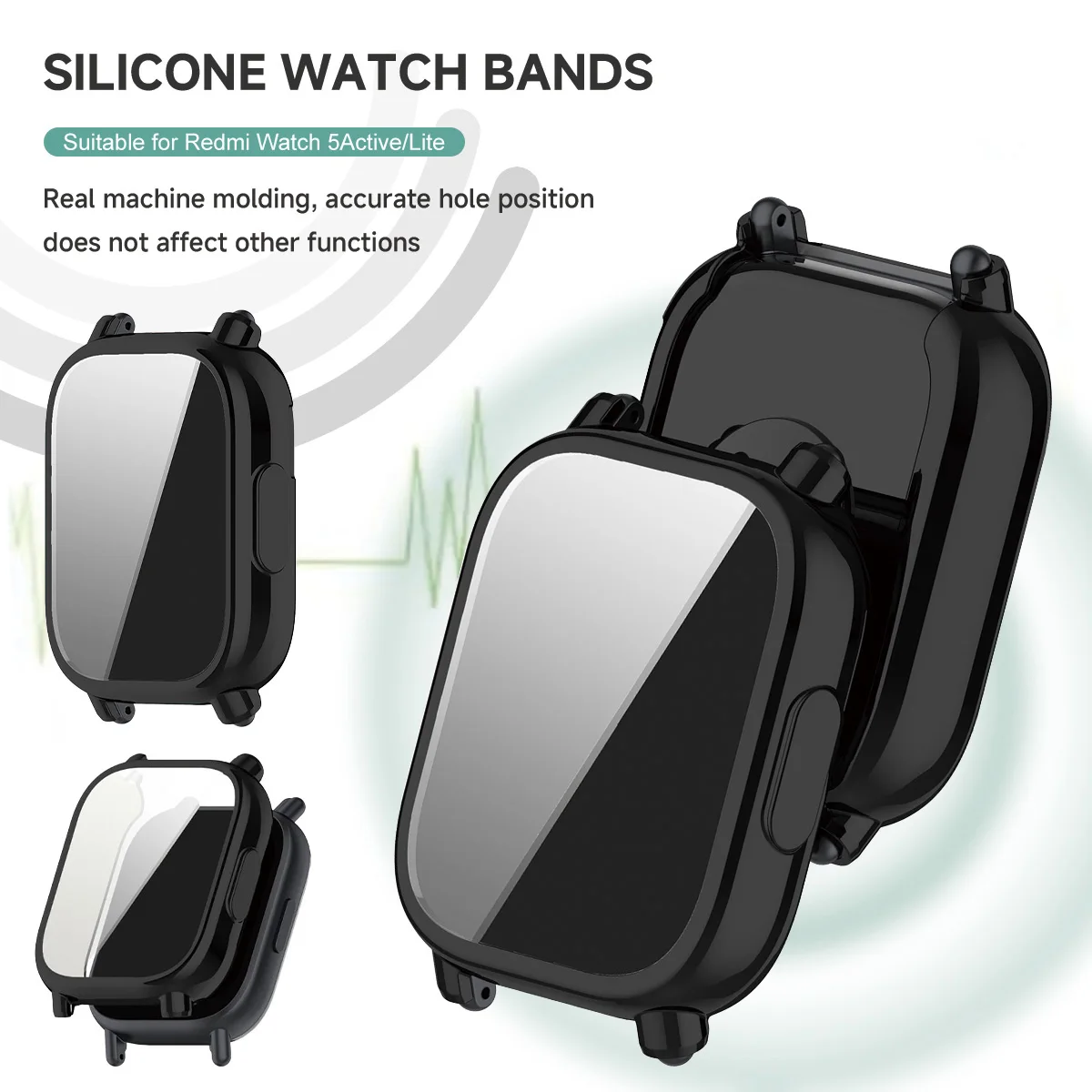 Kılıf + Silikon Kayış Xiaomi R - Silicone Sport Band incelemesi ve fiyatı