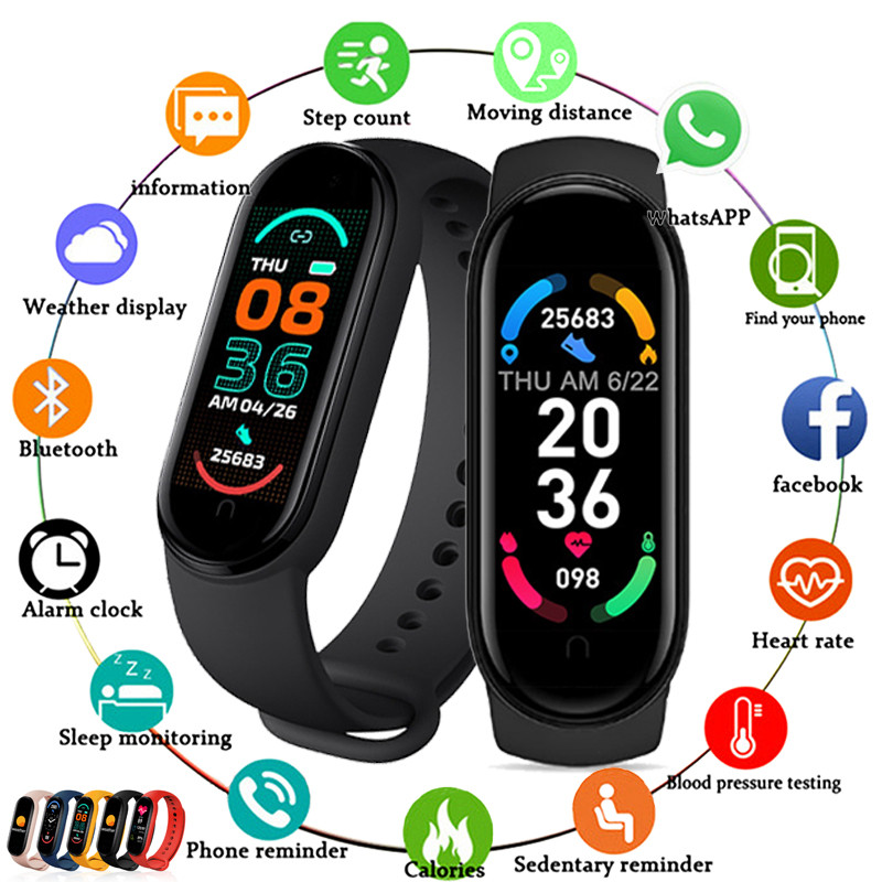 M6 akıllı saat erkek kadın spo - Smartwatch Iphone Watches For Women incelemesi ve fiyatı