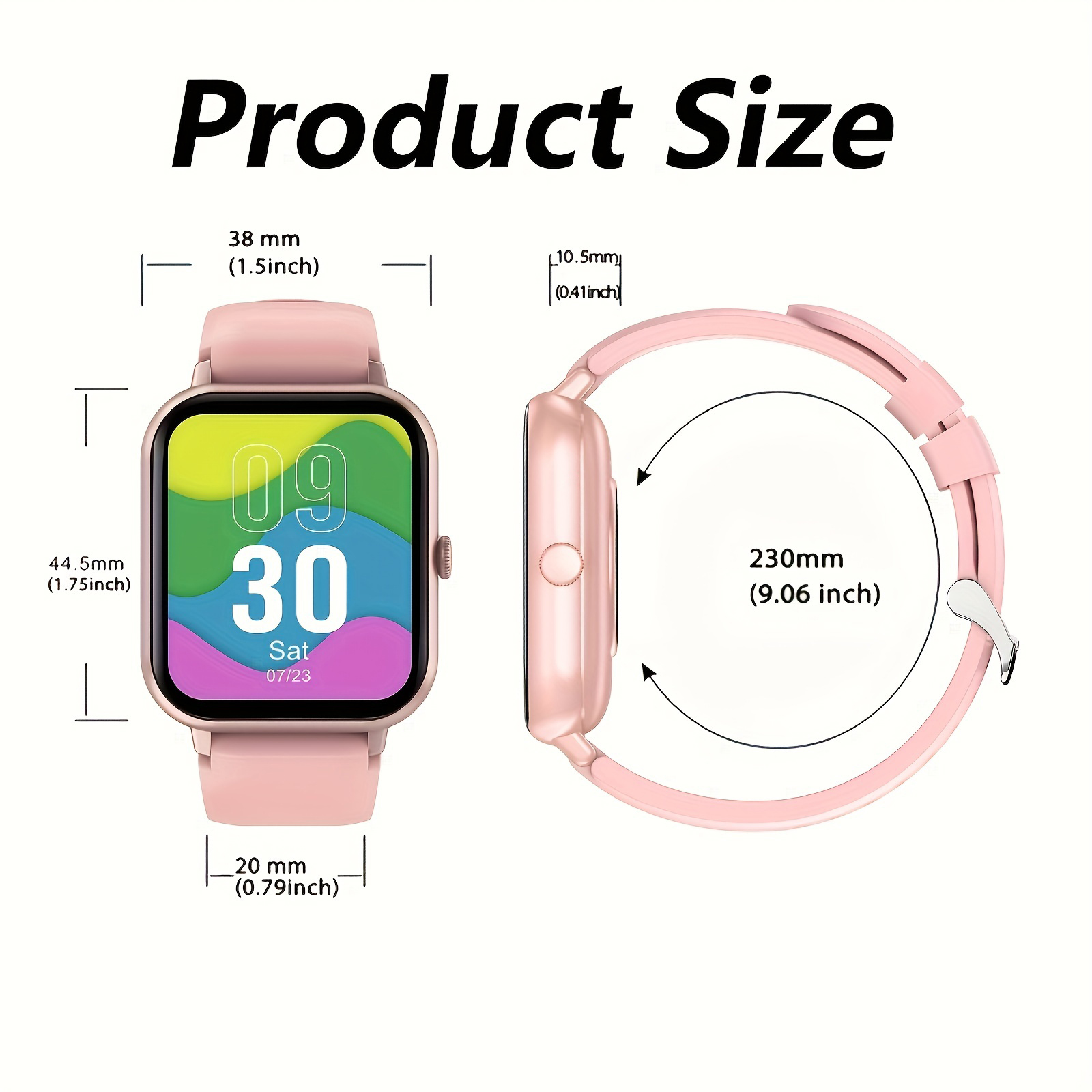 1.44 inç akıllı saat, kablosuz - Smartwatch Iphone Watches For Women incelemesi ve fiyatı