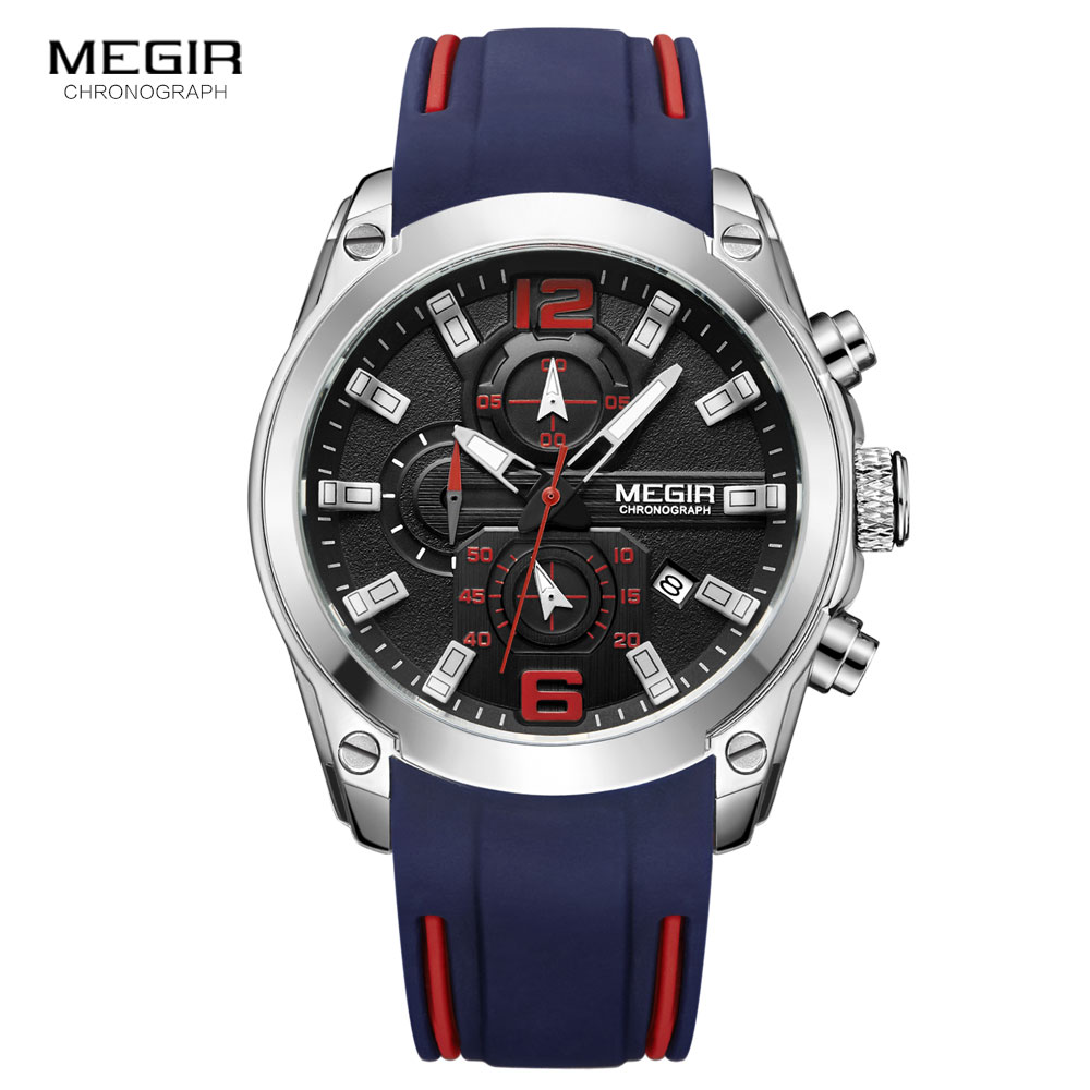 Megir Erkek Kronograf Analog K - Silicone Sport Band incelemesi ve fiyatı