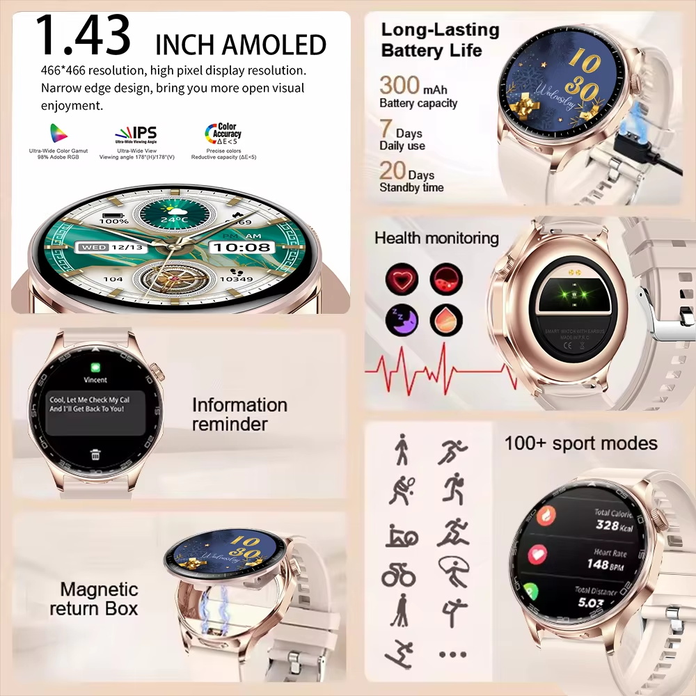 2'si 1 Arada TWS Kulaklıklı Ak - Smartwatch Noise Watches For Women incelemesi ve fiyatı