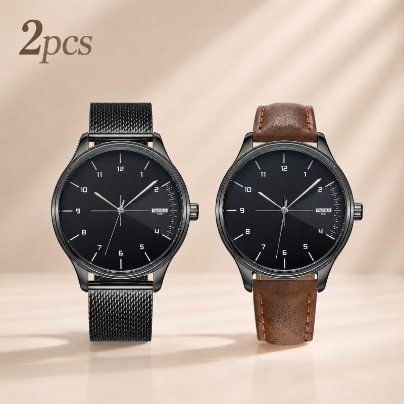 2 adet YAZOLE erkekler iş izle - Smartwatch Watches Best Gift For Men incelemesi ve fiyatı