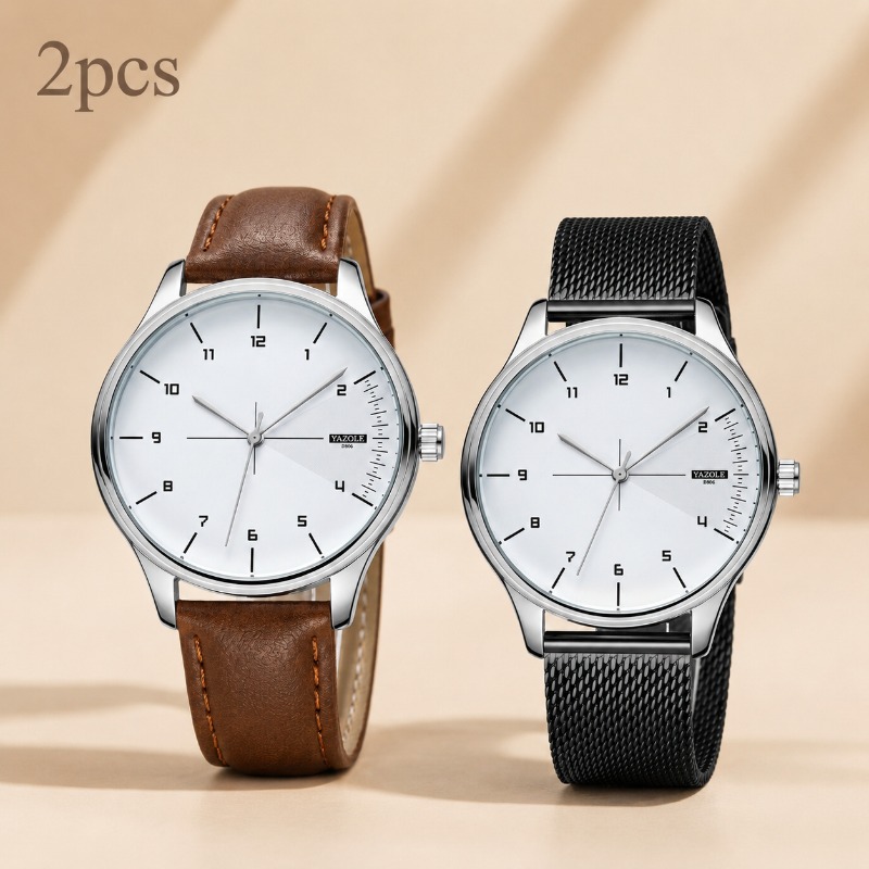 2 adet YAZOLE erkekler iş izle - Smartwatch Watches Best Gift For Men incelemesi ve fiyatı