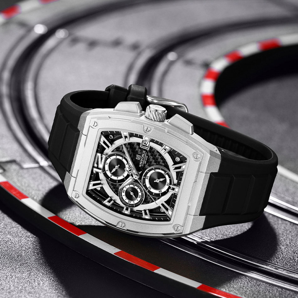 NAVIFORCE erkek Su Geçirmez Lü - Silicone Sport Band incelemesi ve fiyatı
