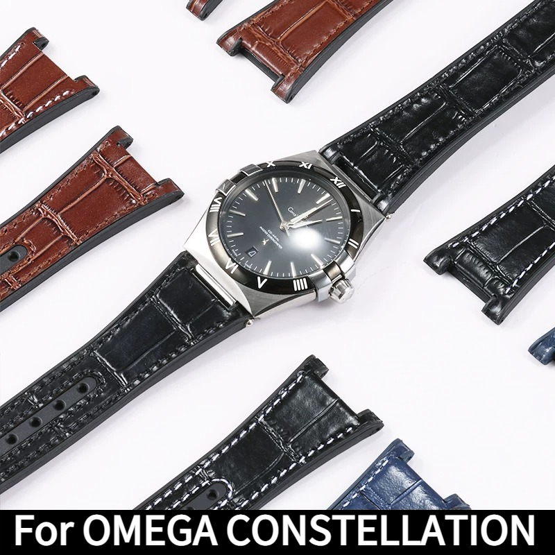 Timsah desenli hakiki deri saa - Omega Watch Constellation incelemesi ve fiyatı