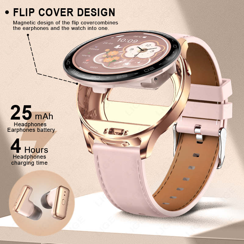 2 In 1 TWS Kulaklık akıllı saa - Smartwatch Noise Watches For Women incelemesi ve fiyatı