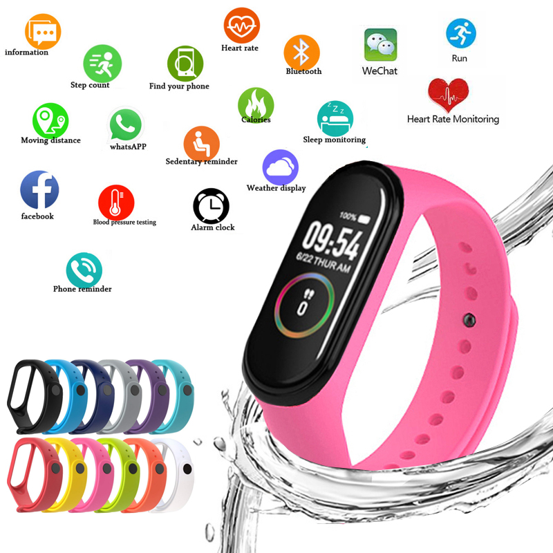 M4 akıllı saatler spor bilekli - Smartwatch Watches For Women Brands incelemesi ve fiyatı