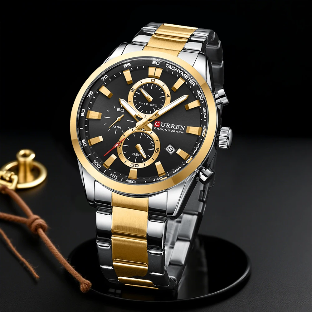 CURREN Casual Kuvars Chrono Sp - Analog Quartz Watch incelemesi ve fiyatı