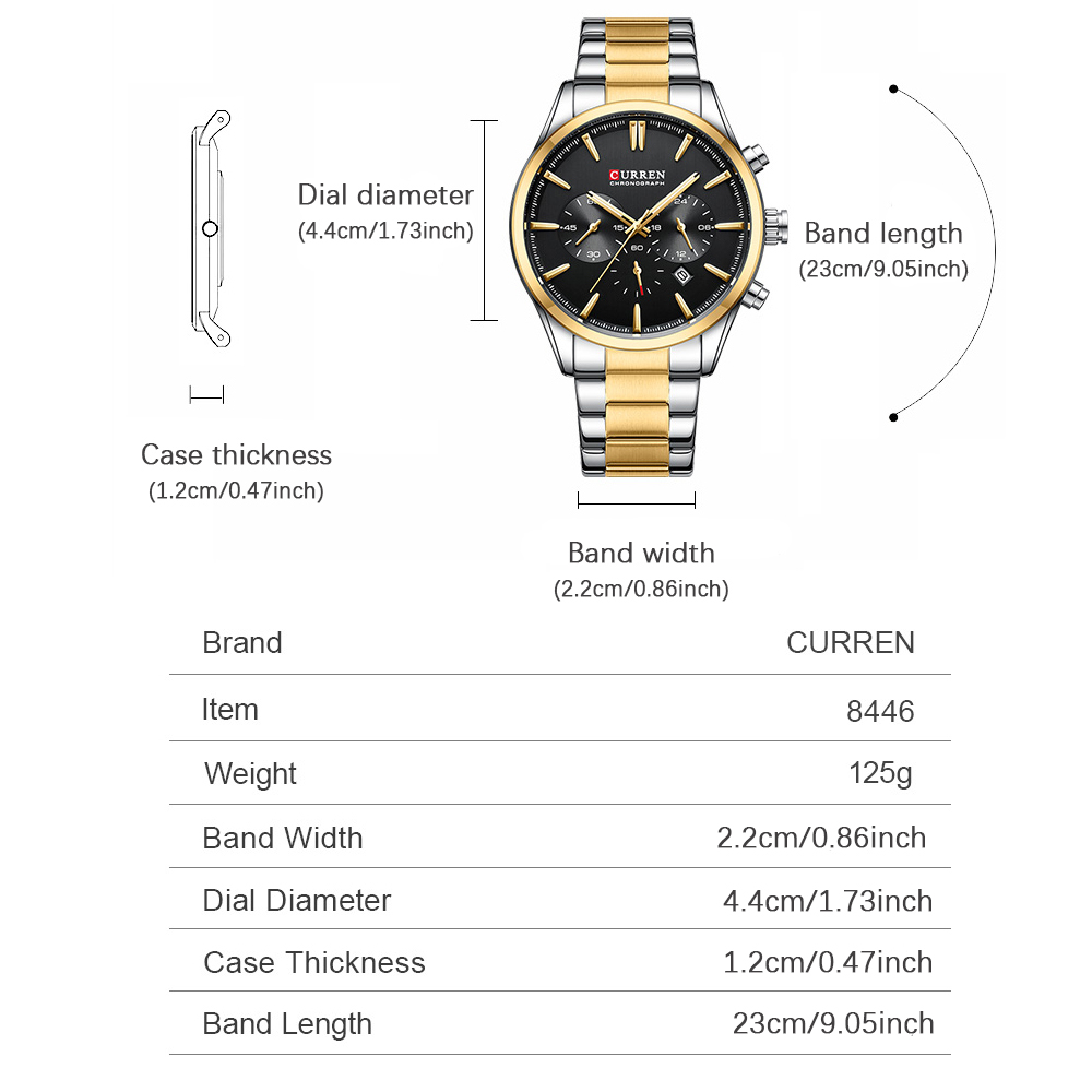 CURREN Casual Kuvars Chrono Sp - Analog Quartz Watch incelemesi ve fiyatı