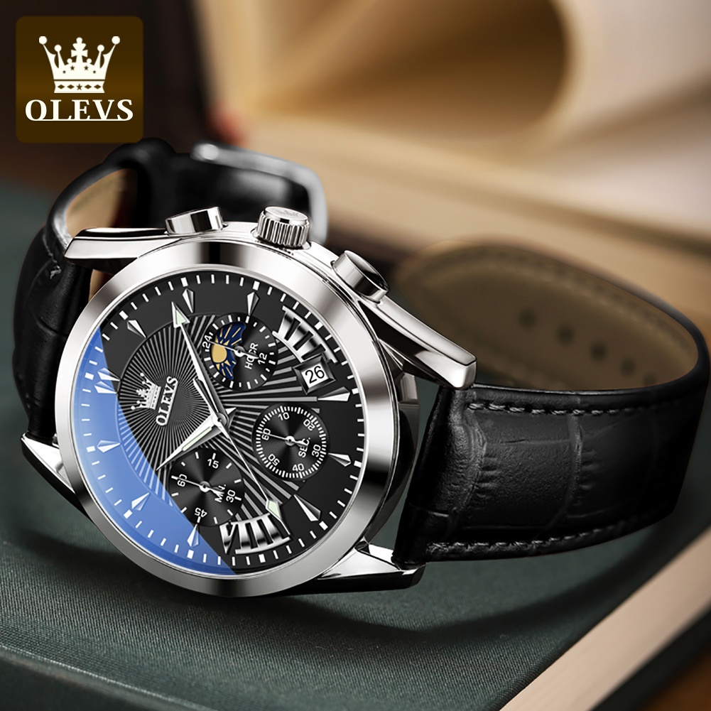 OLEVS gündelik moda erkek saat - Analog Quartz Watch incelemesi ve fiyatı