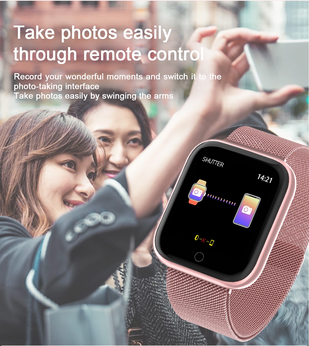 Kadınlar IP68 su geçirmez akıl - Smartwatch Iphone Watches For Women incelemesi ve fiyatı