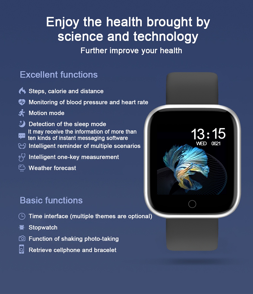 Kadınlar IP68 su geçirmez akıl - Smartwatch Iphone Watches For Women incelemesi ve fiyatı