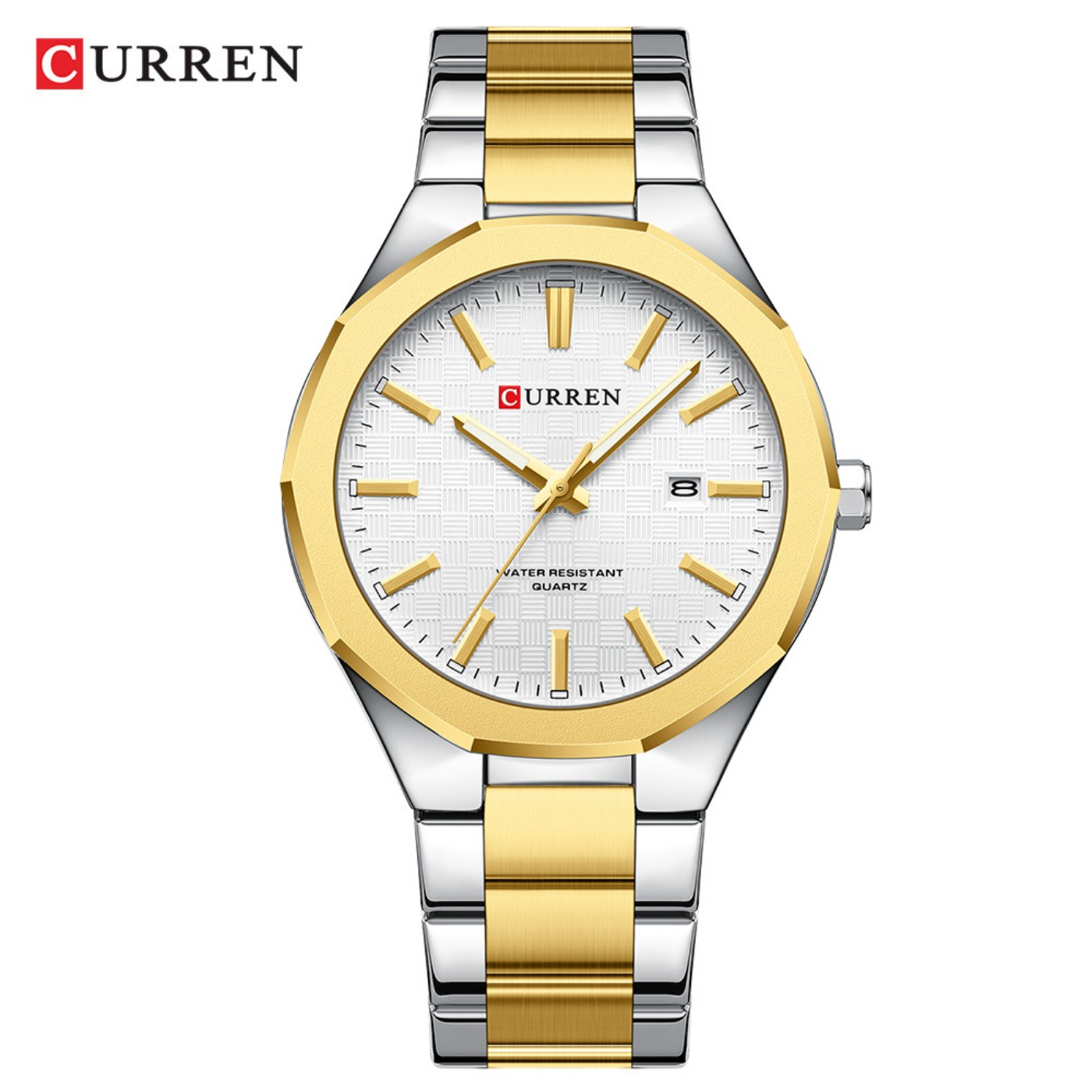 CURREN erkek basit siyah kadra - Analog Quartz Watch incelemesi ve fiyatı