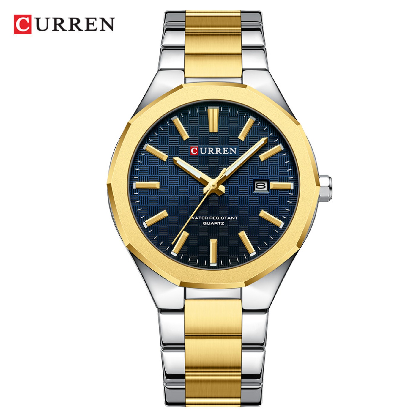 CURREN erkek basit siyah kadra - Analog Quartz Watch incelemesi ve fiyatı