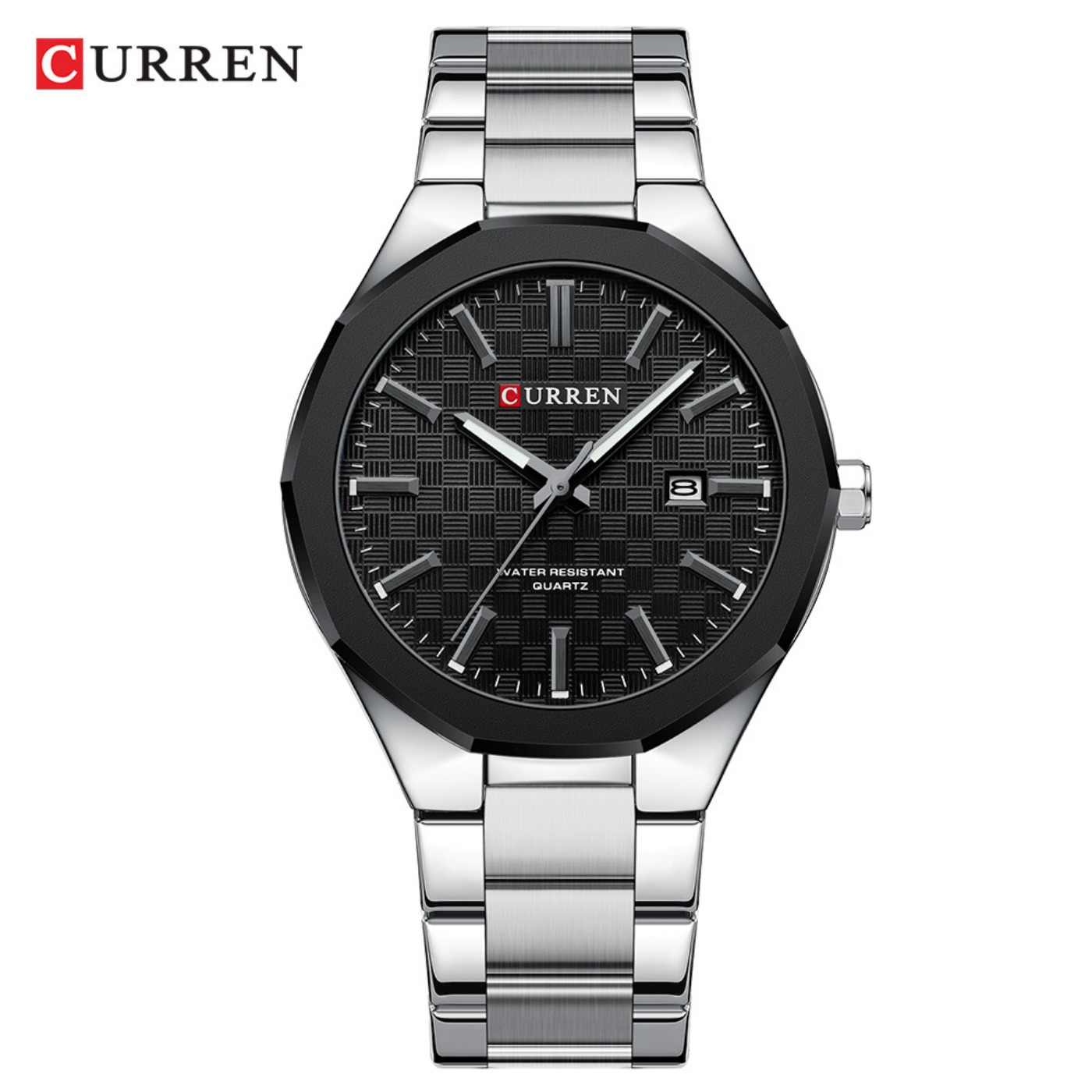 CURREN erkek basit siyah kadra - Analog Quartz Watch incelemesi ve fiyatı