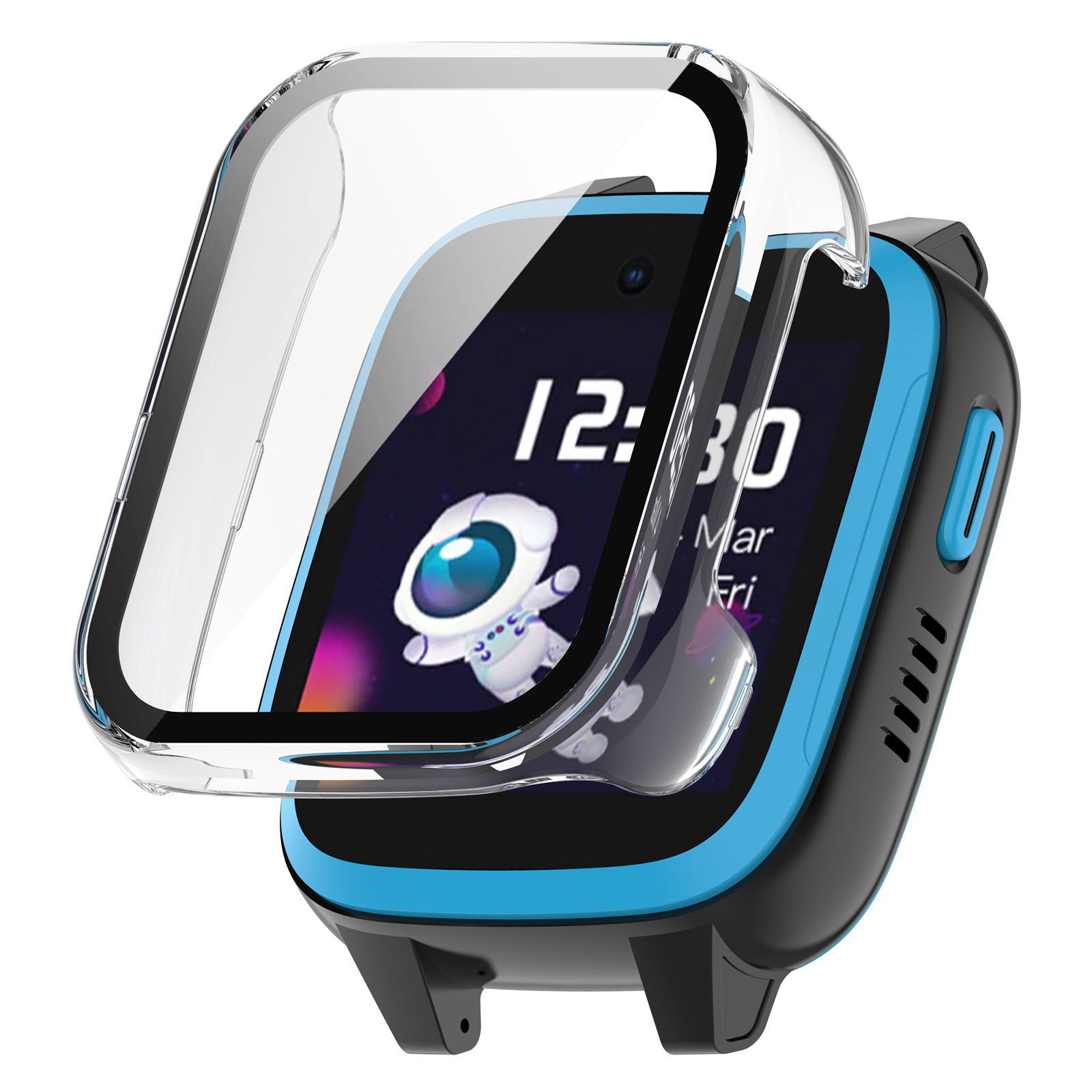 Sert kenar kabuk cam ekran kor - Smartwatch Watches For Children incelemesi ve fiyatı