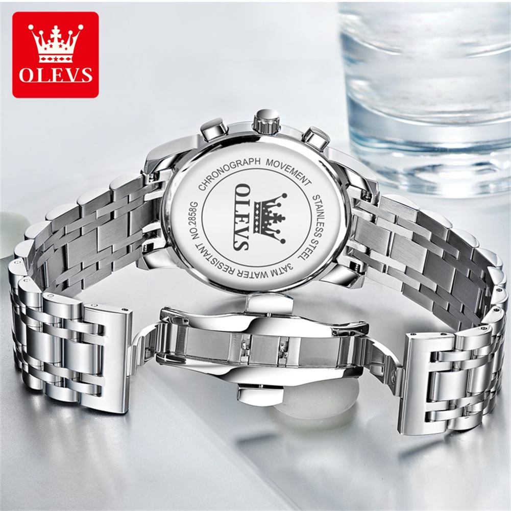 OLEVS Popüler erkek saatleri p - Analog Quartz Watch incelemesi ve fiyatı