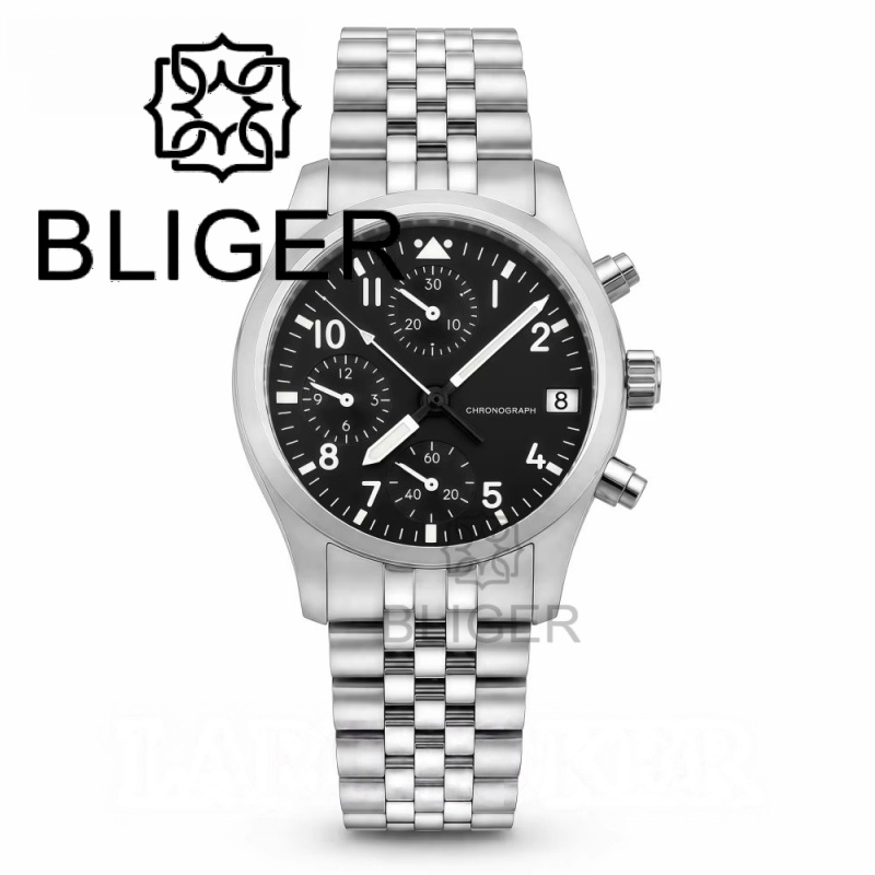 BLIGER Tam Siyah Fırçalanmış 3 - Analog Quartz Watch incelemesi ve fiyatı