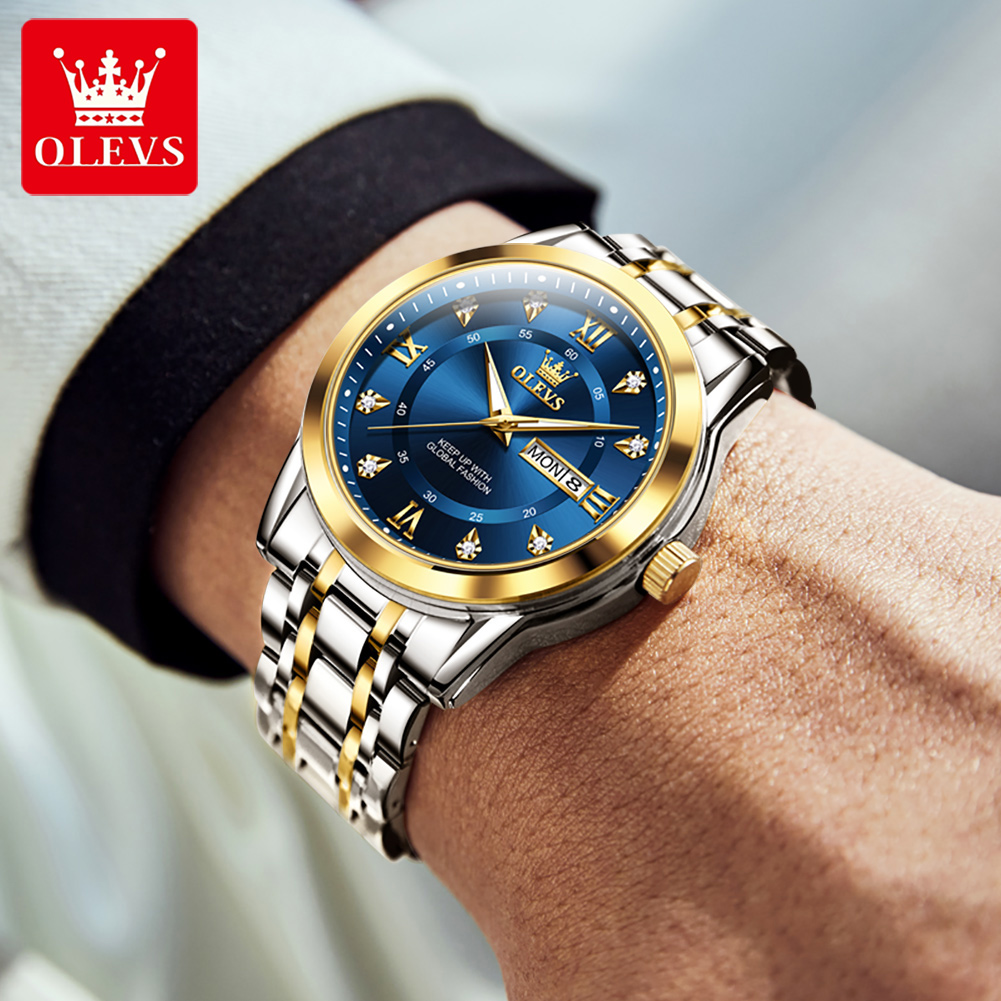 OLEVS Marka Moda erkek saatler - Analog Quartz Watch incelemesi ve fiyatı
