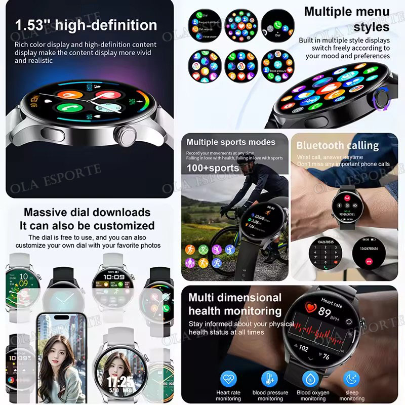Erkekler ve Kadınlar için Yeni - Smartwatch Nothing Watches incelemesi ve fiyatı