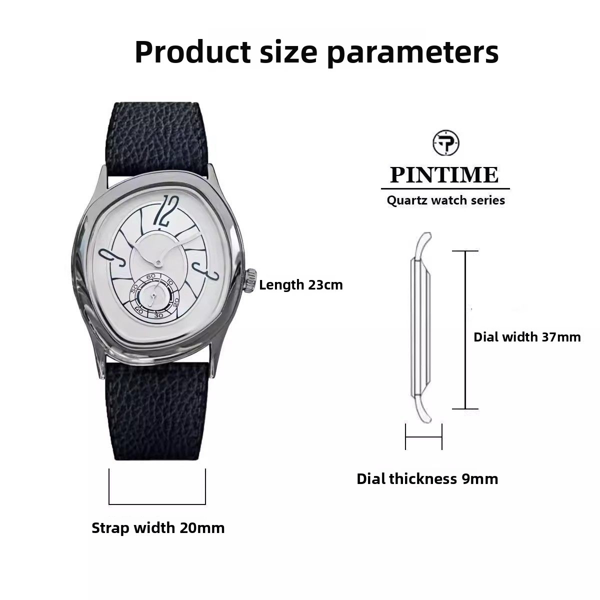 Yeni orijinal bükümlü düzensiz - Analog Quartz Watch incelemesi ve fiyatı