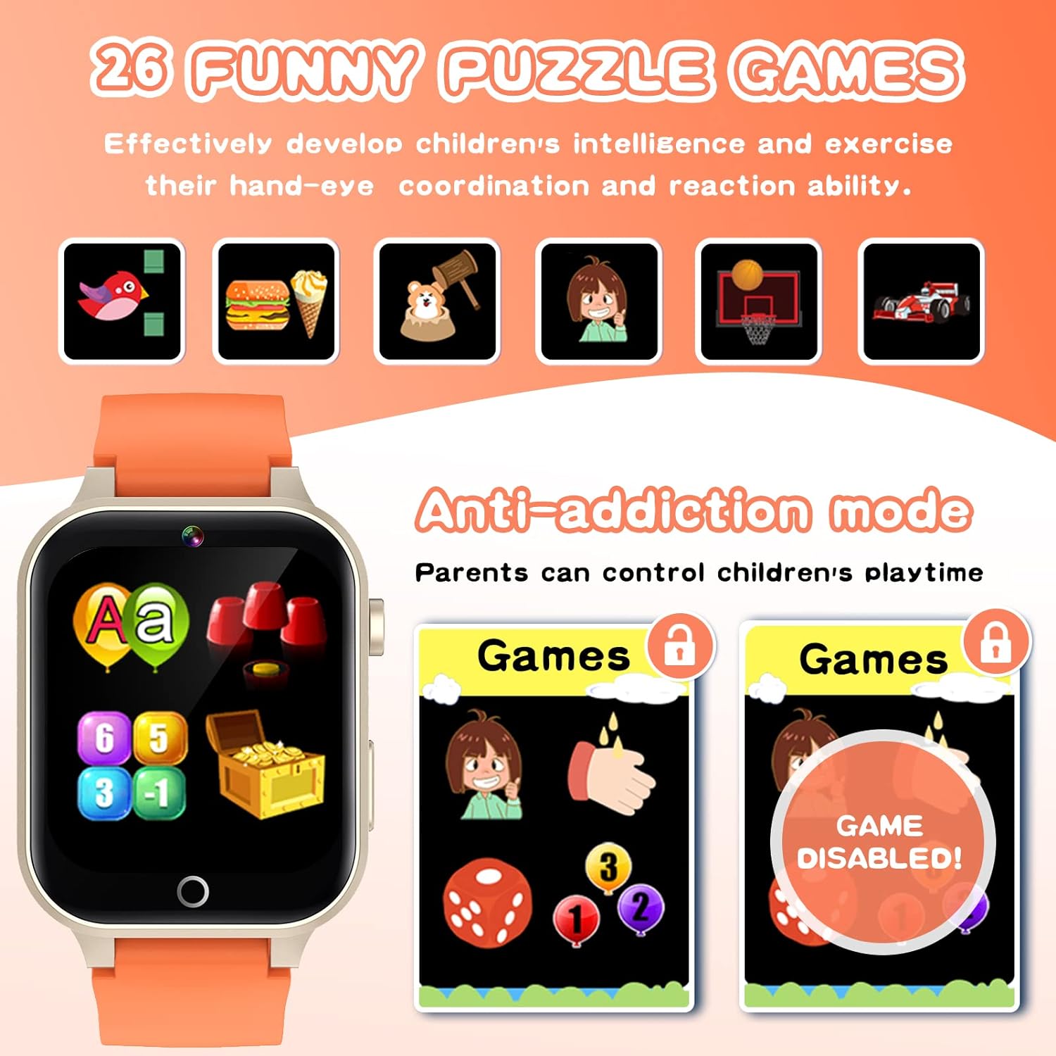 5-12 Yaş arası Çocuk Oyunları  - Smartwatch Watches For Children incelemesi ve fiyatı