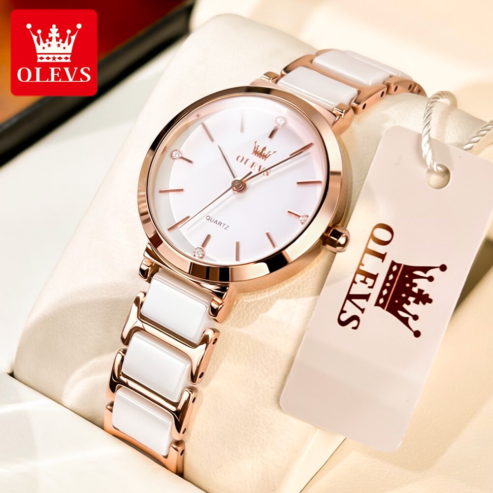 OLEVS moda kadın saatler Relog - Minimalist Thin Watch incelemesi ve fiyatı