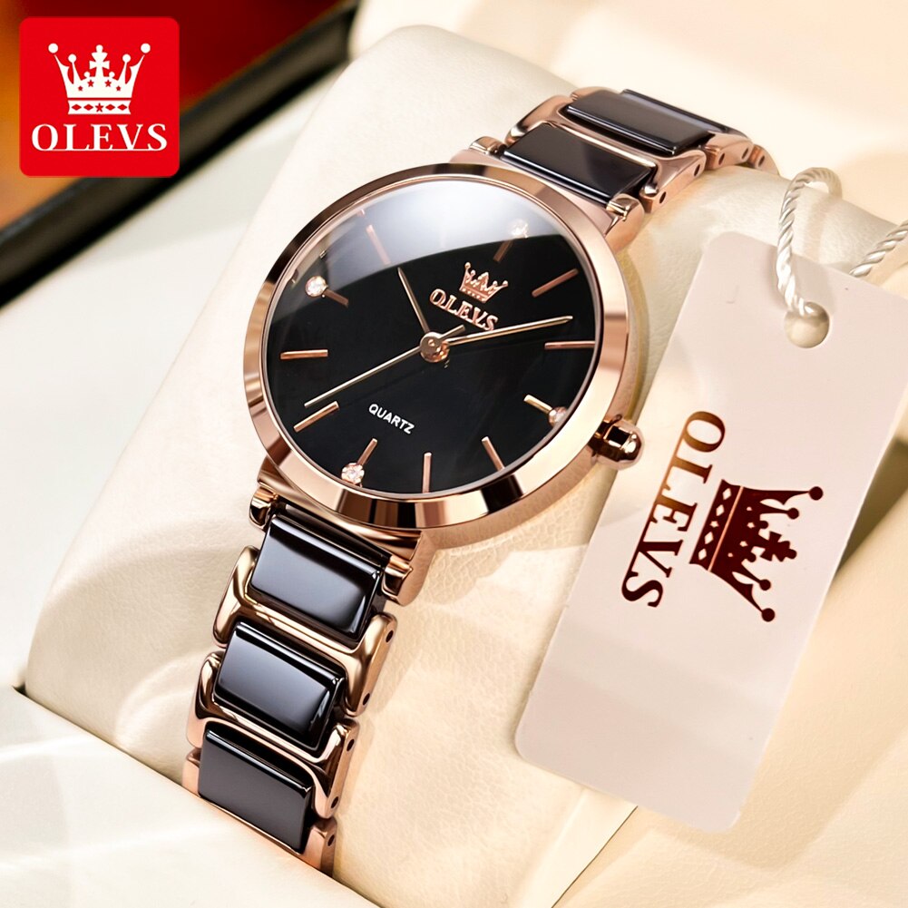 OLEVS moda kadın saatler Relog - Minimalist Thin Watch incelemesi ve fiyatı