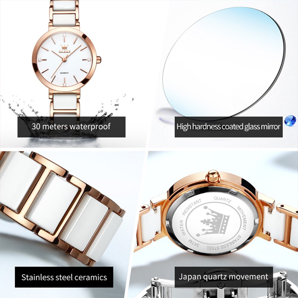 OLEVS moda kadın saatler Relog - Minimalist Thin Watch incelemesi ve fiyatı